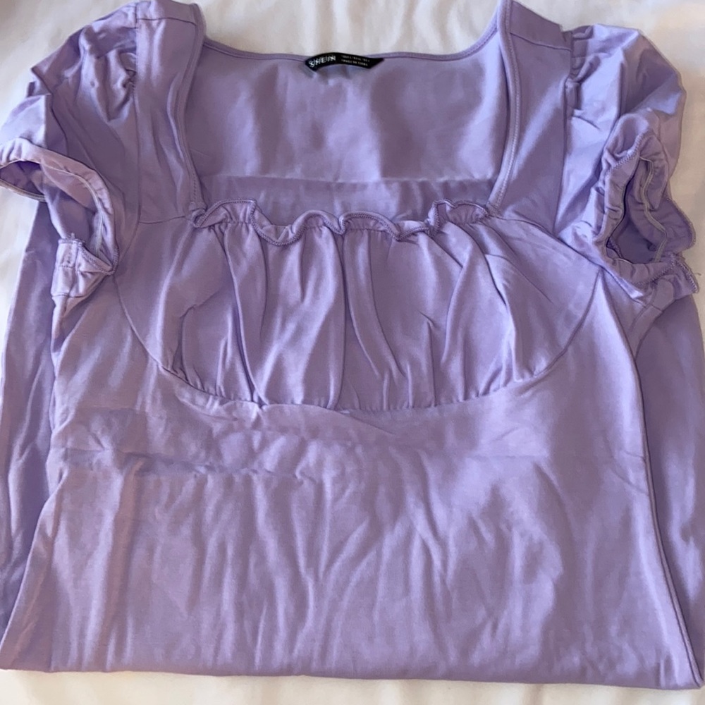 *Brand New* Purple ruffled shein dress.